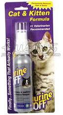 Purškiama priemonė kačių šlapimo kvapui ir dėmėms naikinti „Cat & Kitten“ 118 ml.